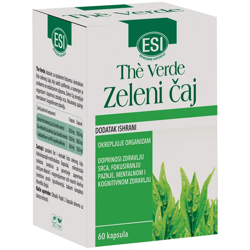 Zeleni čaj – The verde 500 mg